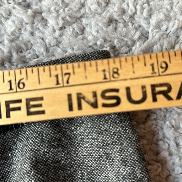 Vintage Rare Pendleton Lambswool Silk Blend Leather Trim Blazer Tall 16 Skirt 14 - Picture 7 of 8